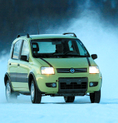 La Fiat Nuova Panda  una vettura della Fiat presentata nel 2003, in sostituzione della Fiat Panda del 1980, con corpo monovolume a cinque porte.  collocata nella fascia di prezzo tra la Fiat Seicento e la Fiat Punto. Ha un'unica carrozzeria tipo monovolume con cinque porte, al contrario della gloriosa prima serie che di porte ne aveva solo tre. Oltre ci, ha perso la sua spartanit in favore di un abitacolo pi accogliente, confortevole e sicuro. La Panda infatti  dotata, di serie o optional, dei pi moderni e diffusi dispositivi di sicurezza (come ABS, airbags frontali, laterali e a tendina, ESP (optional), di comfort (servosterzo, climatizzatore) e tecnologici (pu essere dotata perfino di navigatore satellitare) impensabili sulla versione nata nel lontano 1980 dalla matita di Giorgetto Giugiaro