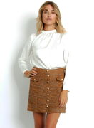 Made in Italy lady skirts manufacturing suppliers for wholesale business to business